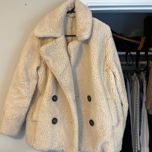 Free People teddy coat